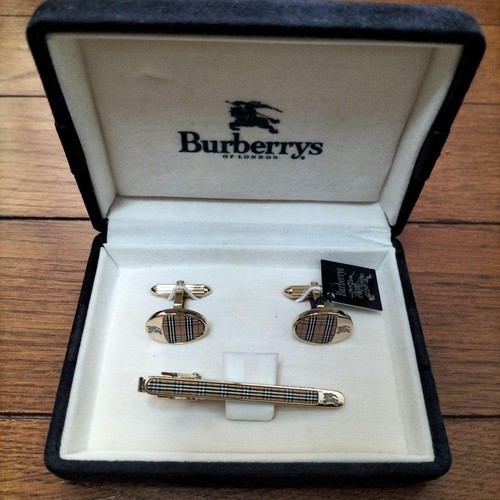 Burberry tie pin - , cufflinks