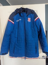 Macron Stoke City Jacket/Coat Size L