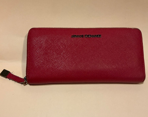 Armani exchange saffiano red - exchange,