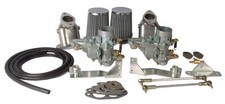 EMPI Twin 34 EPC Carburettor Kit, Twin Port VW Beetle Karmann Ghia T2 Split Bus