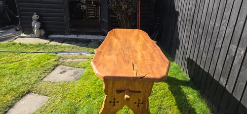 Solid oak table fully - oak,
