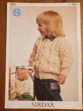 SIRDAR KNITTING PATTERNS 3604