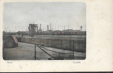 Cardiff - Docks - postcard by Stewart & Woolf c.1903-6