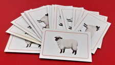 Vintage Market Day Board Game Spare Parts by Ravensburger  13 Spare Sheep Cards