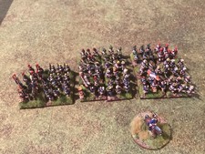 15mm/18mm Napoleonic French Infantry Brigade, Painted