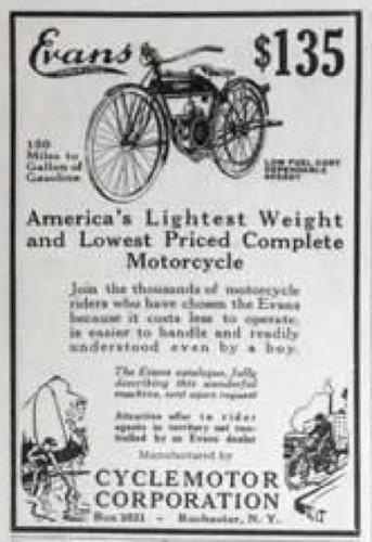 Evans power cycle - evans, motorbike