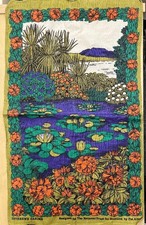 PAT ALBECK VINTAGE INVEREWE GARDEN TEA TOWEL CG W16