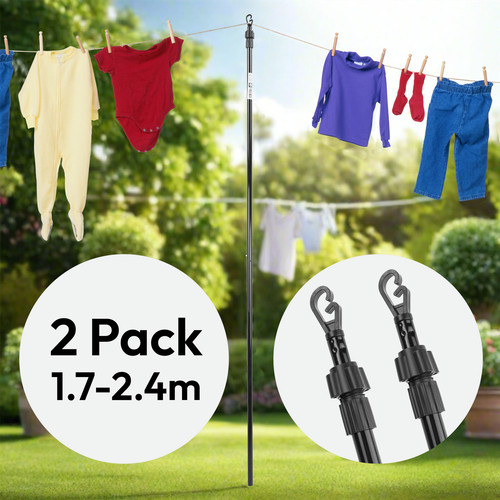 Extendable prop pole - 2.4m,