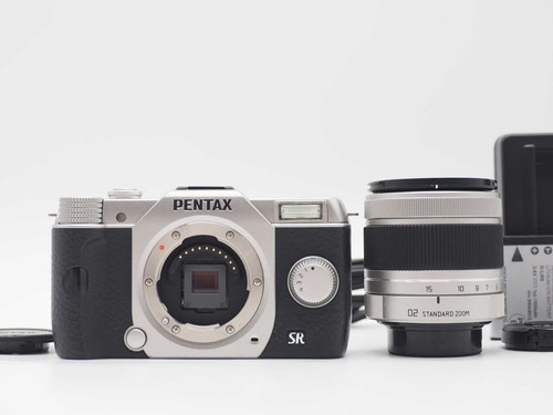 Pentax q10 silver 4mp - pentax,