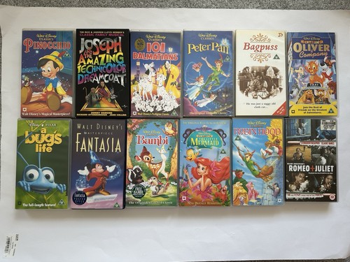 Disney vhs collection - disney,
