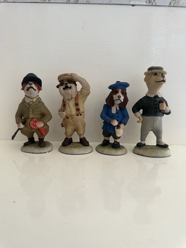Dog figurines dapper - 4,