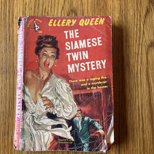 Vintage ellery queen the - vintage,