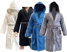 TERRY TOWEL BATH ROBE UNISEX LUXURY SOFT EGYPTIAN COTTON TOWELLING DRESSING GOWN