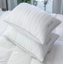 *read description* 2 x Hotel Grand Softy-Around Feather & Down Pillows 500 TC