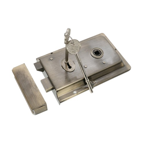 Rim lock iron latch - lock,