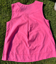 Very Pretty bubble gum pink Top xl UK  14 double layered