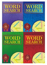 Set 4 x Wordsearch A5 Puzzle