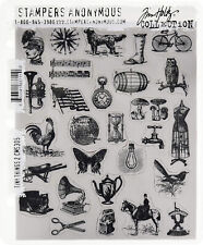 Tim Holtz Cling "Stampers Anonymous" Rubber Stamps Sets - choice of 20 sets