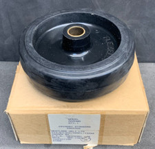 Flexello Solid Plastic 6" Wheel (3/4" Bore Hole)