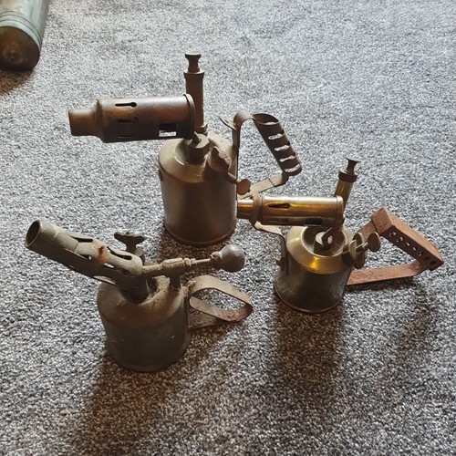 Brass paraffin blow torch - 3,