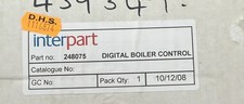 Baxi 248075 PRINTED CIRCUIT