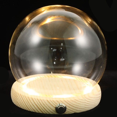 Reusable glass dome display - reusable,