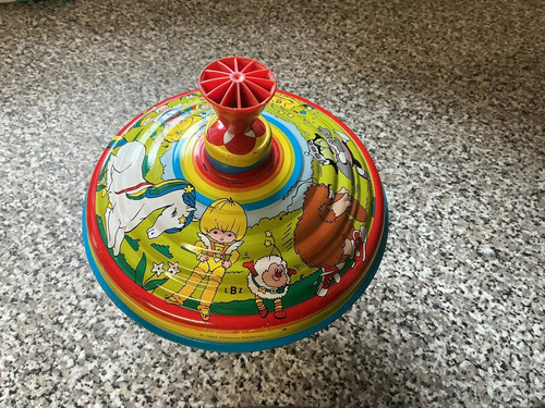 1984 lbz metal spinning top - spinning,