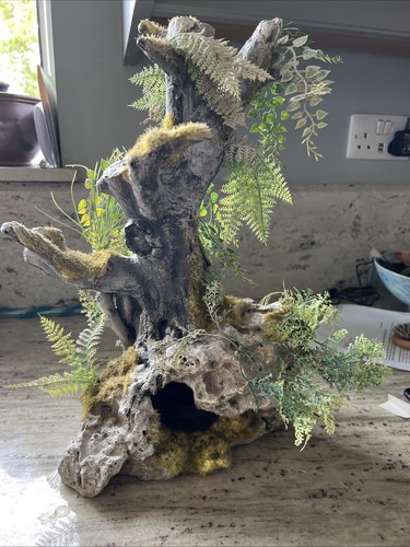 Large aquarium faux planted - large,