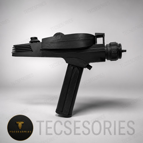 Star trek tos phaser black - star, 3d