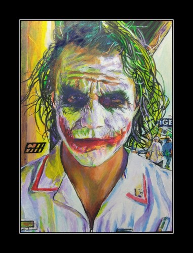 The joker batman heath ledger - heath,