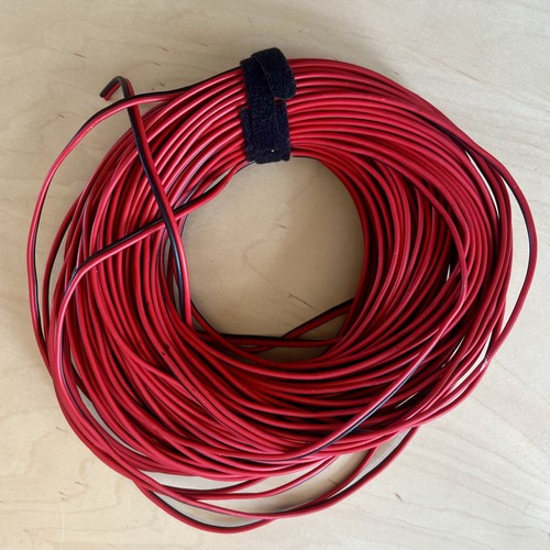 Black red single core - red,