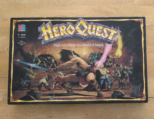 Heroquest board game 1989 - board,