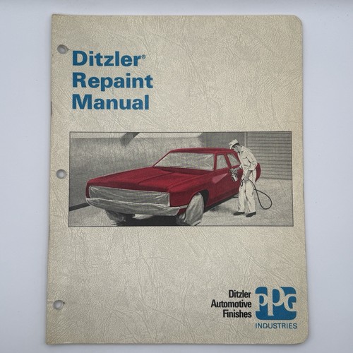 1972 ditzler repaint manual - repaint,