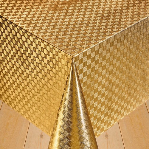 Plain textured tablecloth - tablecloth, wipe