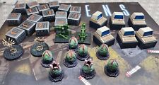 Alien Hazards & Eggs Scenery Multi-listing | Sci-Fi Miniature Game Assets Crates