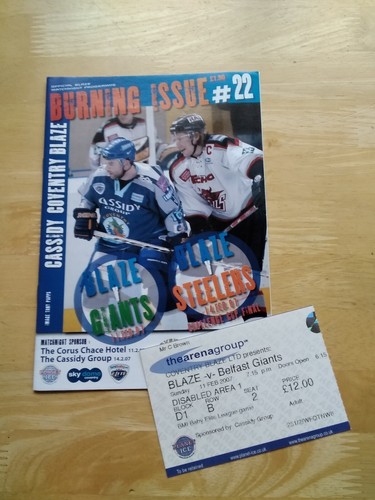 2006 coventry blaze belfast - blaze,
