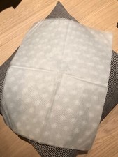 NEW MULBERRY SIGNATURE WHITE LOGO MULBERRY TISSUE PAPER 1 SHEET 76 X 48cm