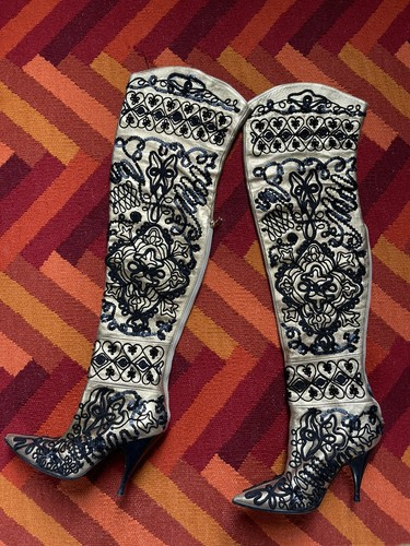 Patrick cox boots thigh high - patrick,