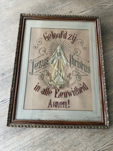 Antique framed flemish - framed,