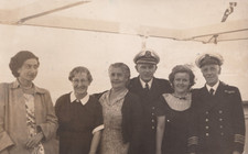 1952 RPPC Photo Ship Passenger