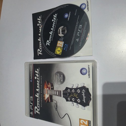 Rocksmith ps3 authentic - rocksmith, ps3,