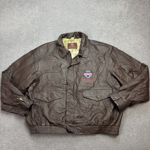 Leather flying jacket - flying, adult