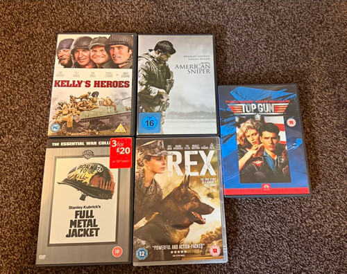 Military war film dvd bundle - war,