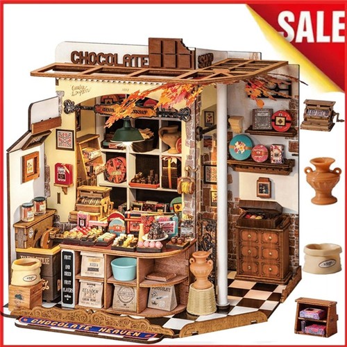 Miniature diy dollhouse - miniature,