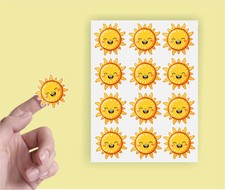 x24 Sunflower sticker Envelope