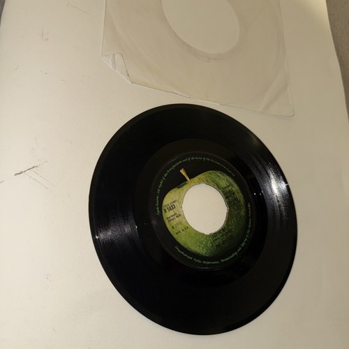 Let the beatles single - let, it