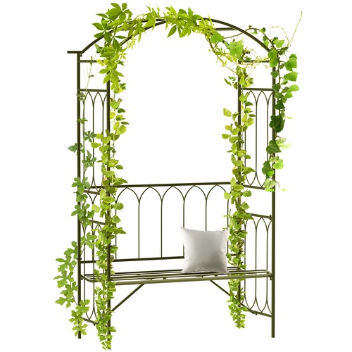 Outsunny garden arbour bench - outsunny,