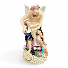 Derby  soft-paste porcelain group of "Time Clipping the Wings of Love", c. 1765