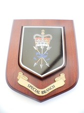 Special Branch Police Wall Plaque UK Made for MOD