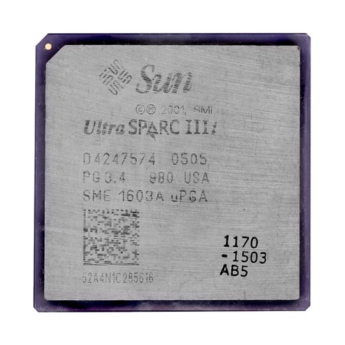 Sun ultrasparc iiii - ultrasparc,